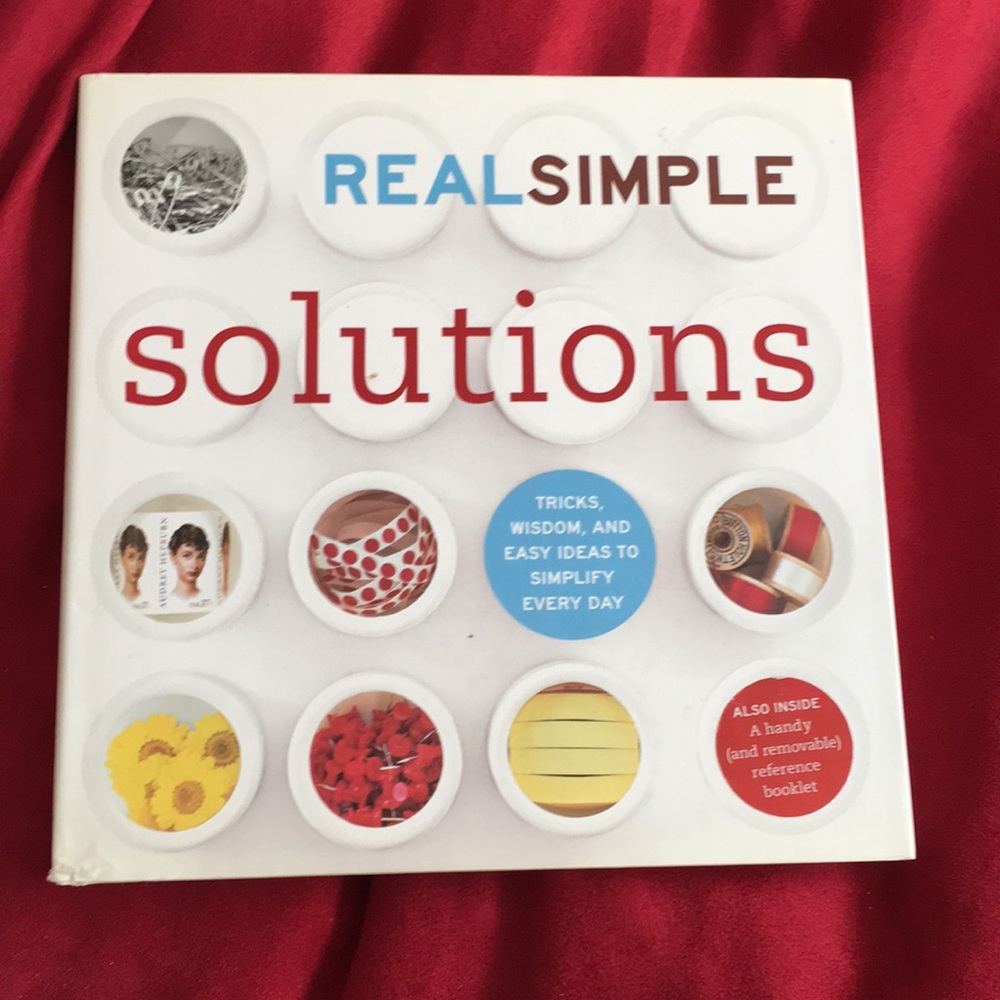 Real Simple Solutions Hard Cover Book